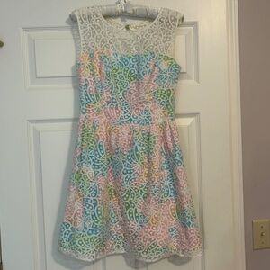 Lilly Pulitzer Eyelet Dress, size 2